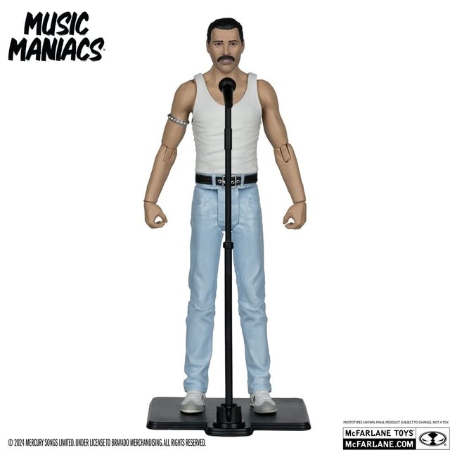 Music Maniacs Rock Actionfigur Freddy Mercury 15 cm