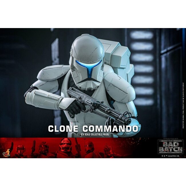 Star Wars: The Bad Batch Action Figure 1/6 Clone Commando 30 cm