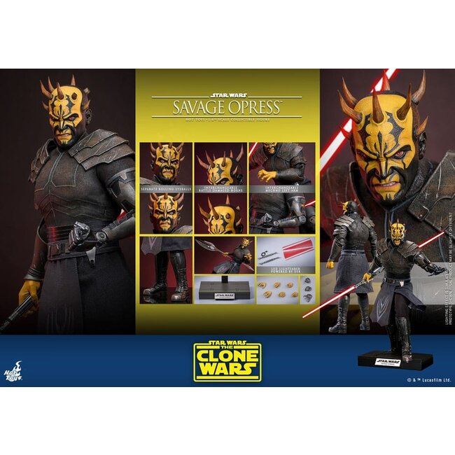Star Wars: The Clone Wars Action Figure 1/6 Savage Opress 34 cm