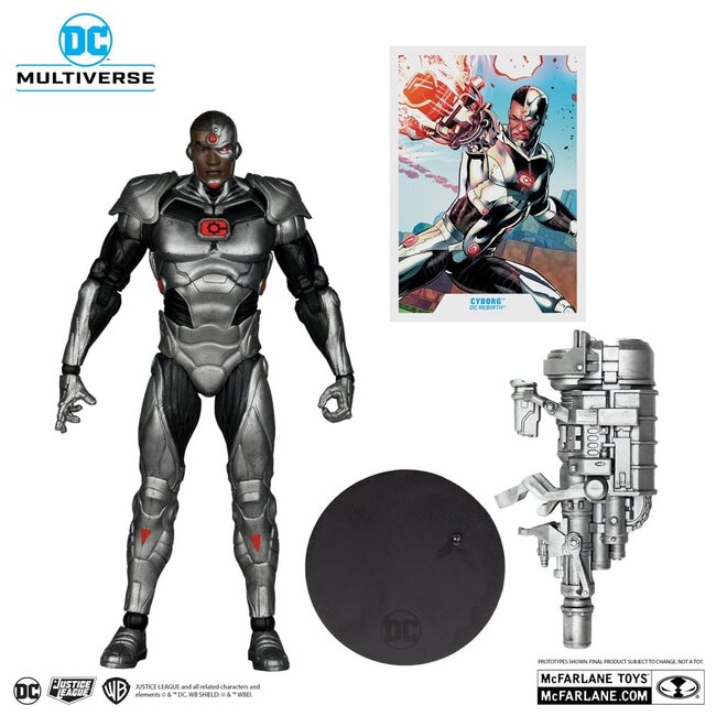 DC Multiverse Cyborg (DC Rebirth) Action Figure 18cm