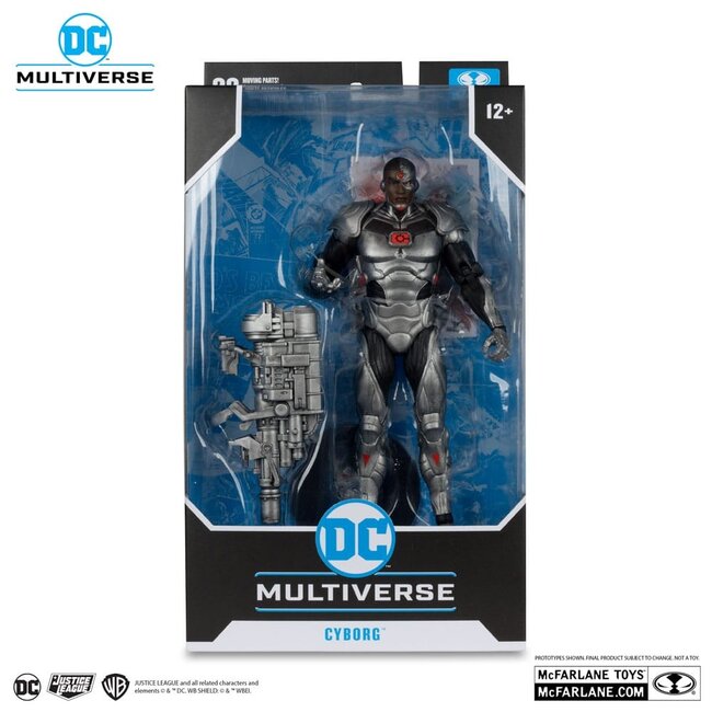 DC Multiverse Cyborg (DC Rebirth) Actionfigur, 18 cm