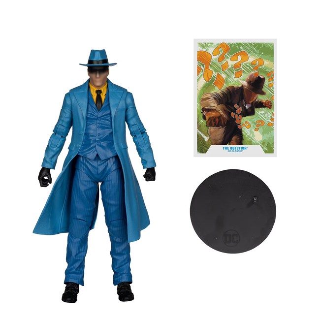 DC Multiverse Die Frage (DC Classics) Platin 18cm