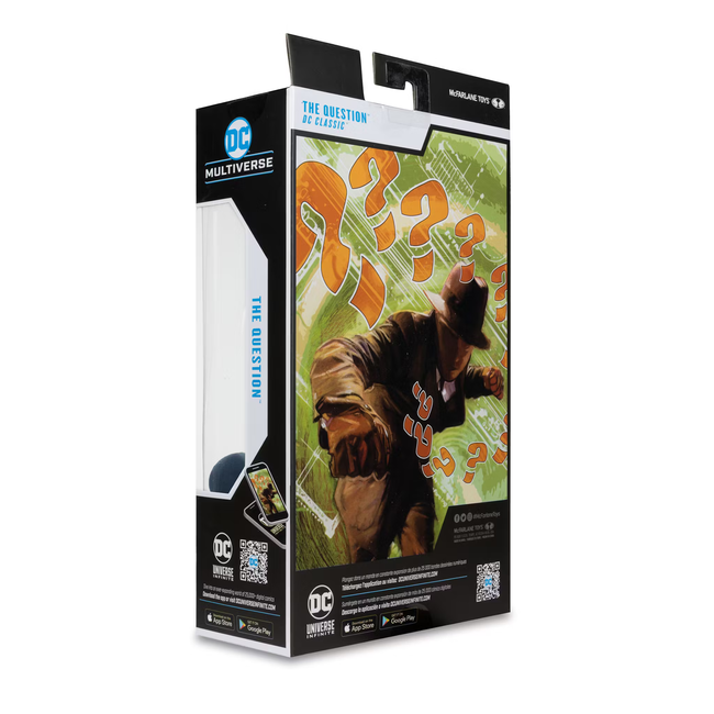 DC Multiverse Die Frage (DC Classics) Platin 18cm