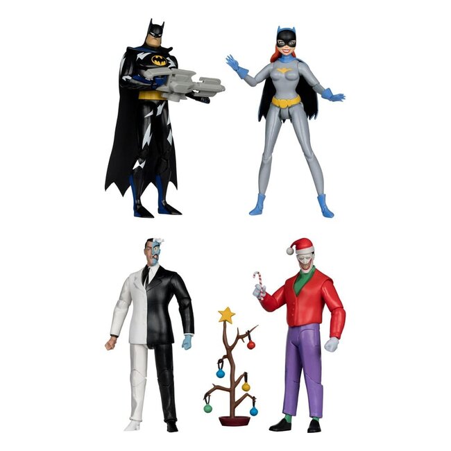 DC Direct Batman: Die Zeichentrickserie (BAF: Maxie Zeus) Set (4) 18 cm