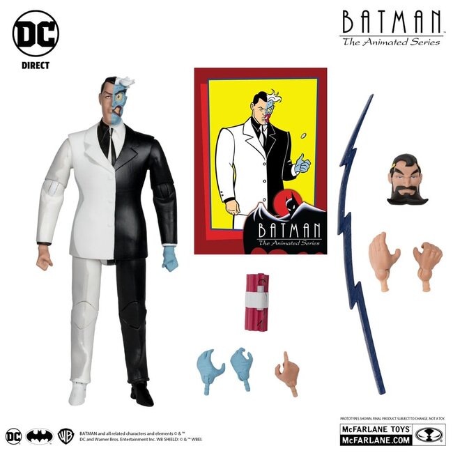 DC Direct Batman: The Animated Series (BAF: Maxie Zeus) Set (4) 18 cm