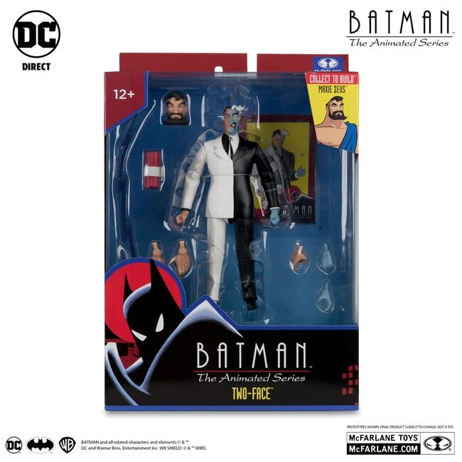 DC Direct Batman: The Animated Series (BAF: Maxie Zeus) Set (4) 18 cm