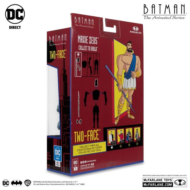 Batman: The Animated Series Two-Face Action Figure 15cm