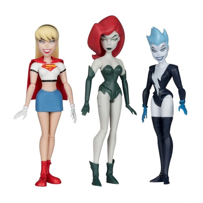 Die neuen Batman-Abenteuer DC Direct Actionfigur 3er-Pack Girls´ Night Out (Gold Label) 15 cm