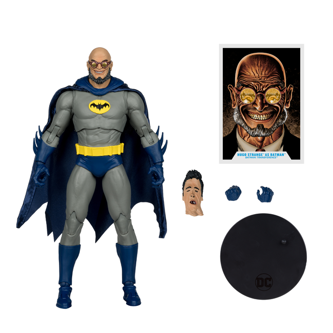 DC Multiverse Hugo Strange als Batman (Batman: Transference) (Platin) 18cm