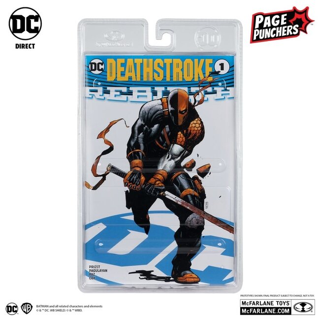 DC Direct Page Punchers Deathstroke Platinum Edition (DC Rebirth)