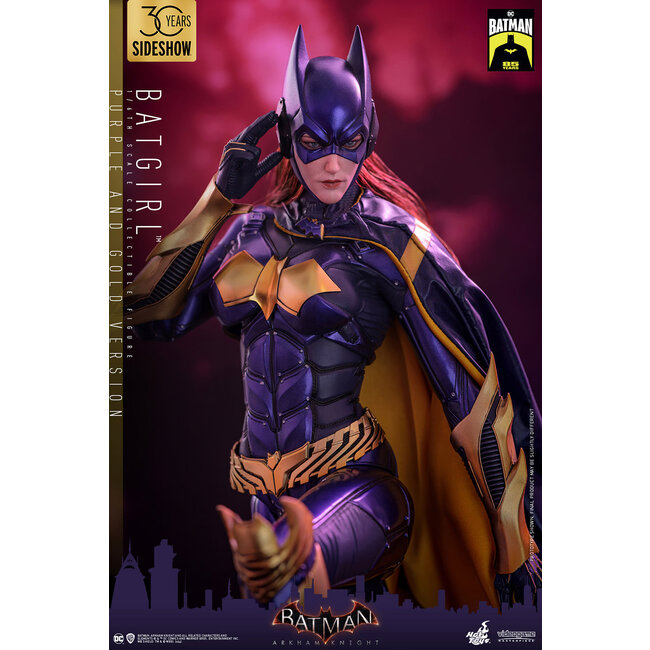 Batman Arkham Knight Videogame Masterpiece Actionfigur 1/6 Batgirl (Lila und Gold Version) Exklusiv 30 cm