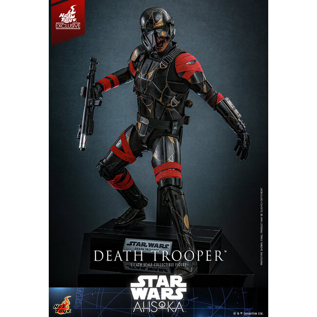 Star Wars: Ahsoka Television Masterpiece Actionfigur 1/6 Death Trooper Hot Toys Exklusiv 31 cm