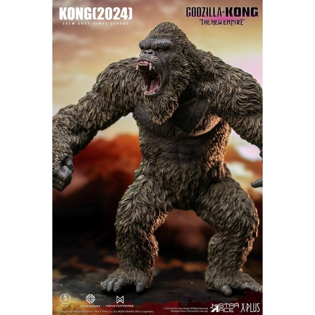 Godzilla vs. Kong: Das neue Imperium Soft Vinyl Statue Kong 30 cm