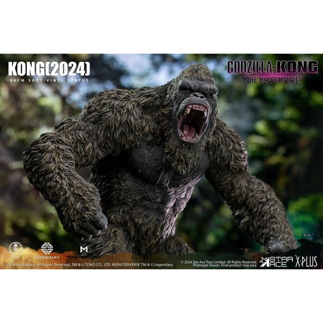 Godzilla vs. Kong: Das neue Imperium Soft Vinyl Statue Kong 30 cm