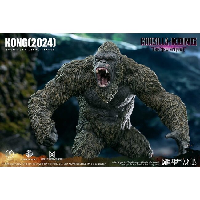 Godzilla vs. Kong: Das neue Imperium Soft Vinyl Statue Kong 30 cm