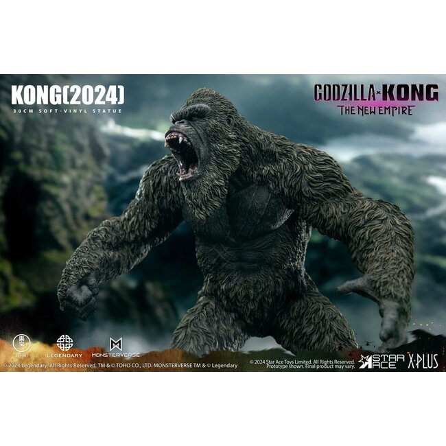 Godzilla vs. Kong: Das neue Imperium Soft Vinyl Statue Kong 30 cm