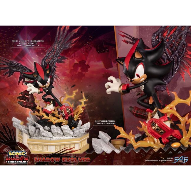 Sonic X Shadow Generations Statue Shadow Evolved 58 cm