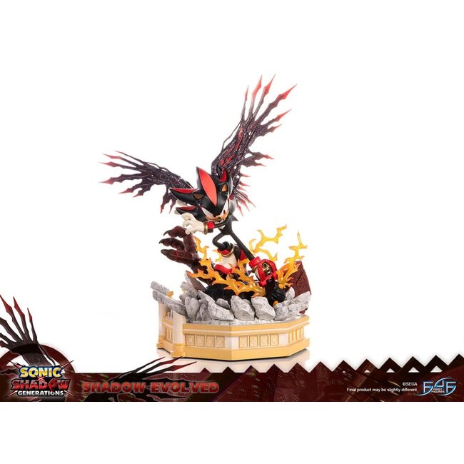 Sonic X Shadow Generations Statue Shadow Evolved 58 cm