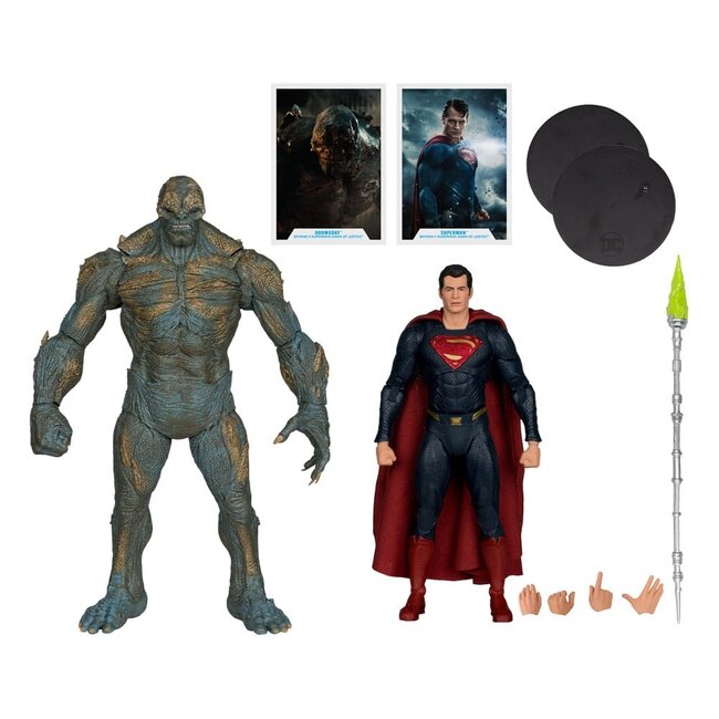 Batman gegen Superman: Dawn of Justice DC Multiverse Mega Actionfigur 2er-Set Doomsday & Superman