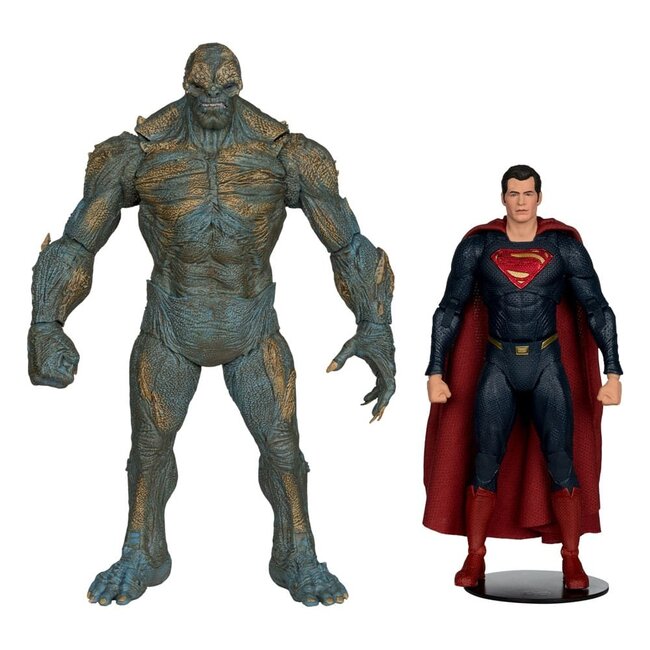 Batman gegen Superman: Dawn of Justice DC Multiverse Mega Actionfigur 2er-Set Doomsday & Superman