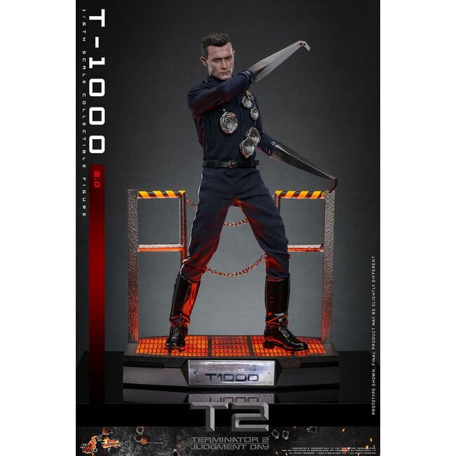 Terminator 2 Movie Masterpiece Action Figure 1/6 T-1000 (2.0) 31 cm