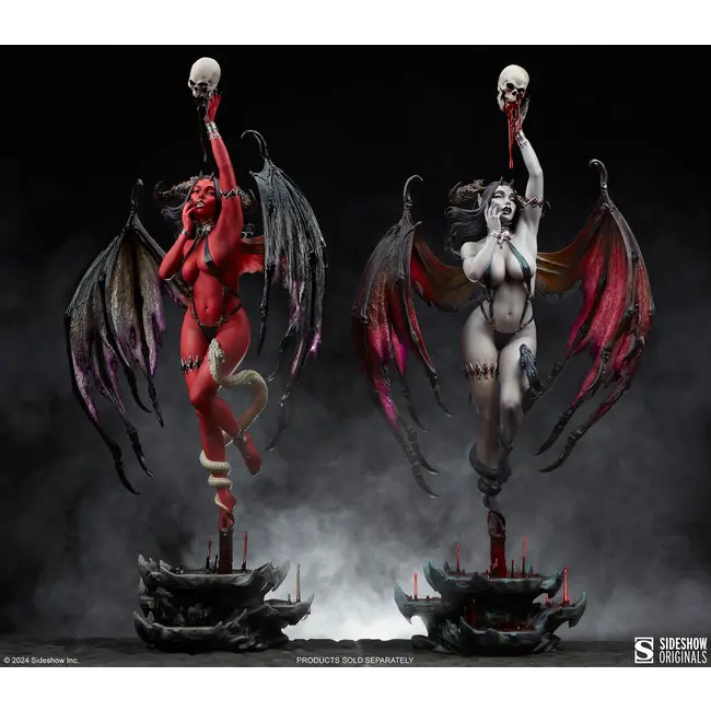 Sideshow Originals Premium Format Figure Succubus Red Hot Variant 77 cm