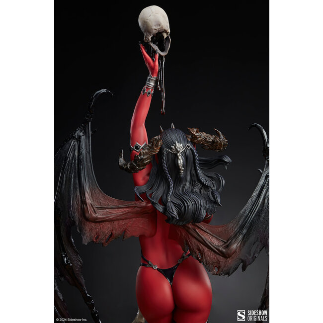 Sideshow Originals Premium Format Figure Succubus Red Hot Variant 77 cm