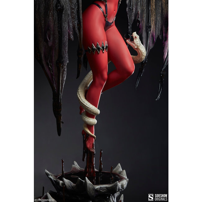 Sideshow Originals Premium Format Figure Succubus Red Hot Variant 77 cm
