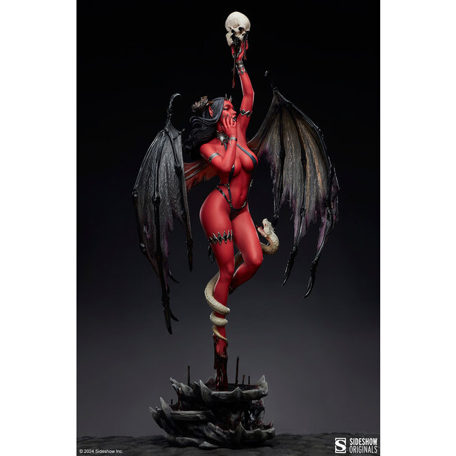 Sideshow Originals Premium Format Figure Succubus Red Hot Variant 77 cm