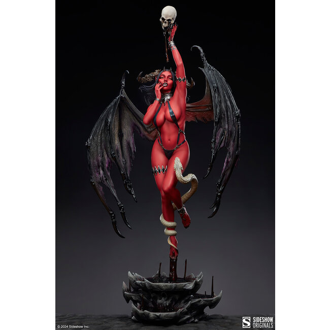 Sideshow Originals Premium Format Figure Succubus Red Hot Variant 77 cm