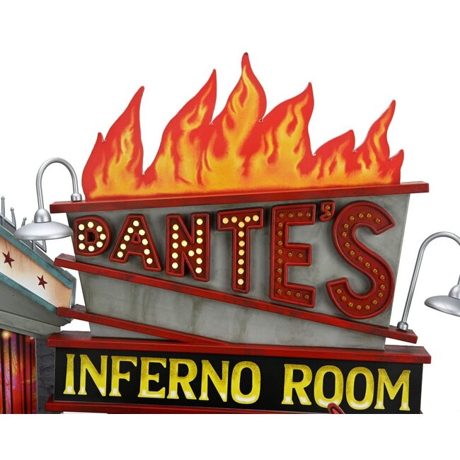 Beetlejuice (1988) Diorama Trenchcoat with Spikes Inferno Room Deluxe Set