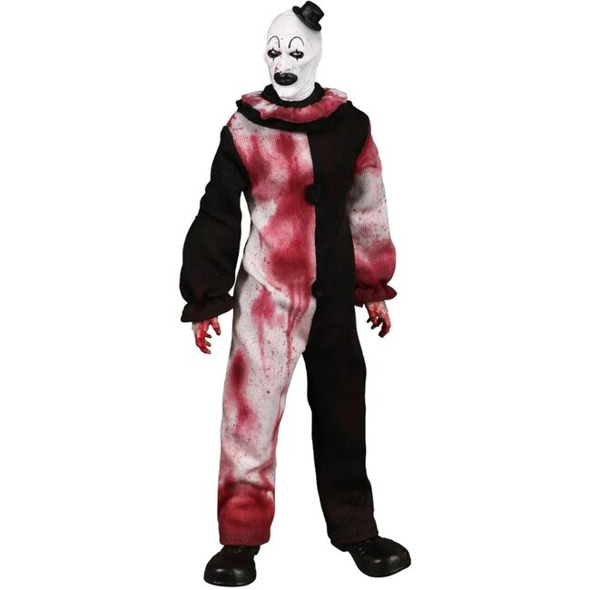 Mezco Toys Terrifier Action Figure 1/12 Art the Clown Deluxe Edition 17 cm