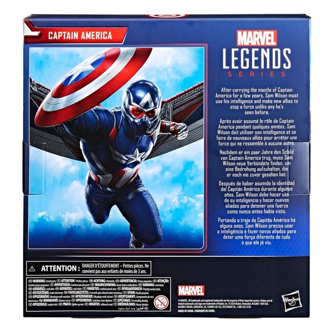 Captain America: Schöne neue Welt Marvel Legends Actionfigur Captain America 15 cm