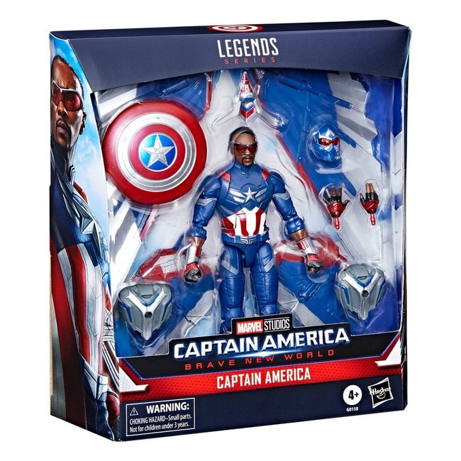 Captain America: Schöne neue Welt Marvel Legends Actionfigur Captain America 15 cm