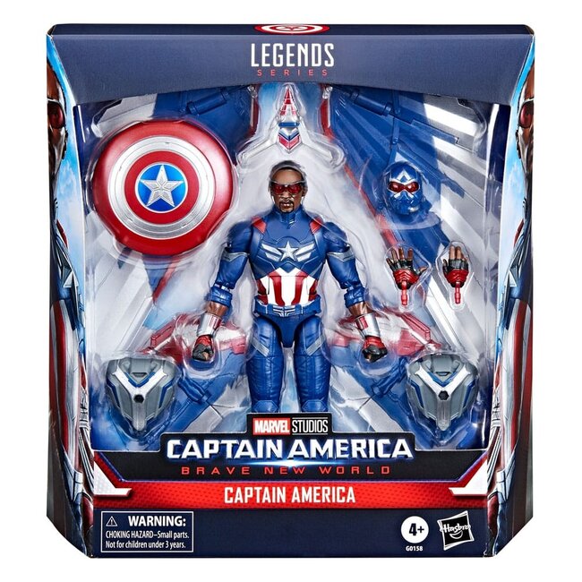 Captain America: Schöne neue Welt Marvel Legends Actionfigur Captain America 15 cm