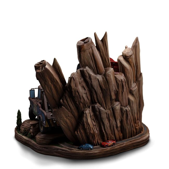 Cars Deluxe Art Scale Statue 1/10 Lightning McQueen & Tow Mater 31 cm