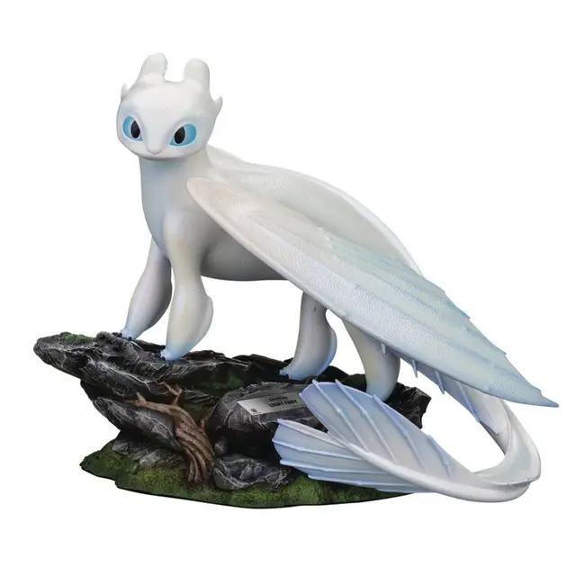 Drachenzähmen leicht gemacht 3 Master Craft Statue Light Fury 29 cm