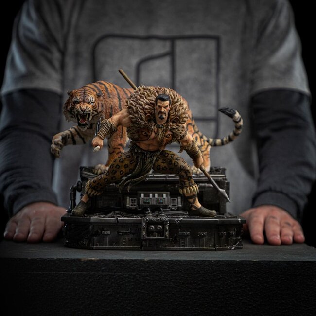 Spider-Man vs. Villains BDS Art Scale Statue 1/10 Kraven Diorama 22 cm