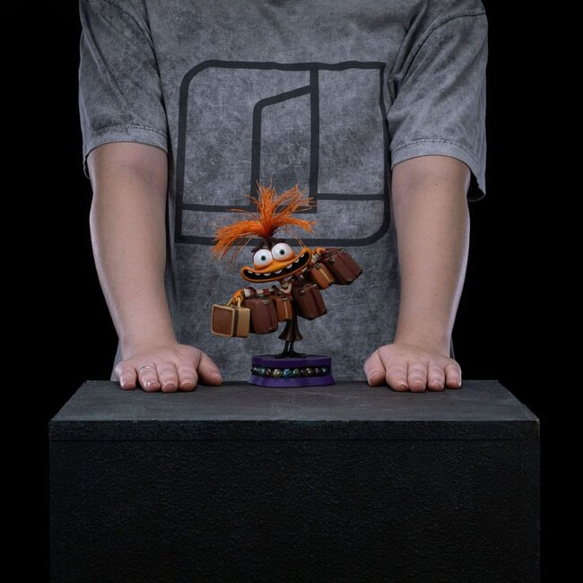 Inside Out 2 Art Scale Statue 1/10Angst 18 cm