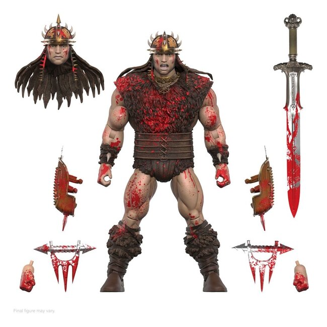 Super7 Conan der Barbar Ultimates Actionfigur Conan Blood Soaked Pit Fighter 18 cm
