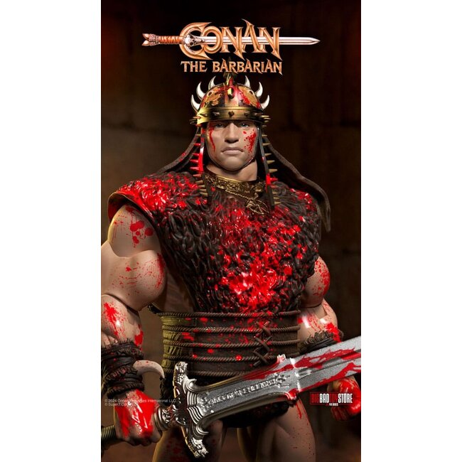 Conan der Barbar Ultimates Actionfigur Conan Blood Soaked Pit Fighter 18 cm