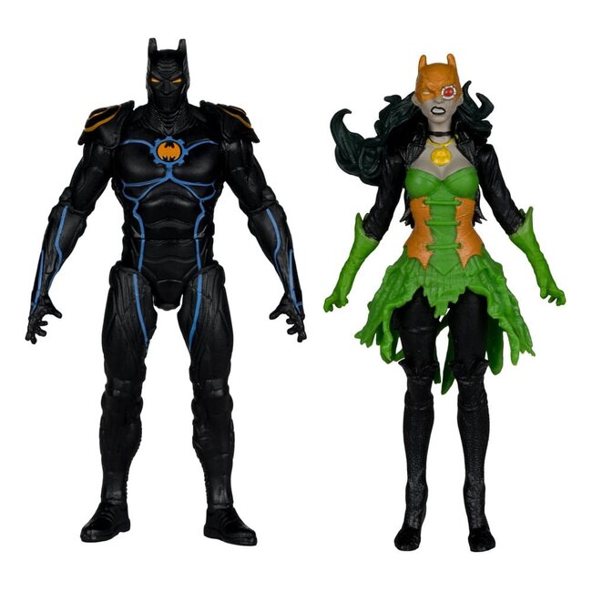 DC Direct Page Punchers Actionfigur 2er-Set Batman von Erde-44 & Batman von Erde-11 (Dark Nights: Metal) 8 cm