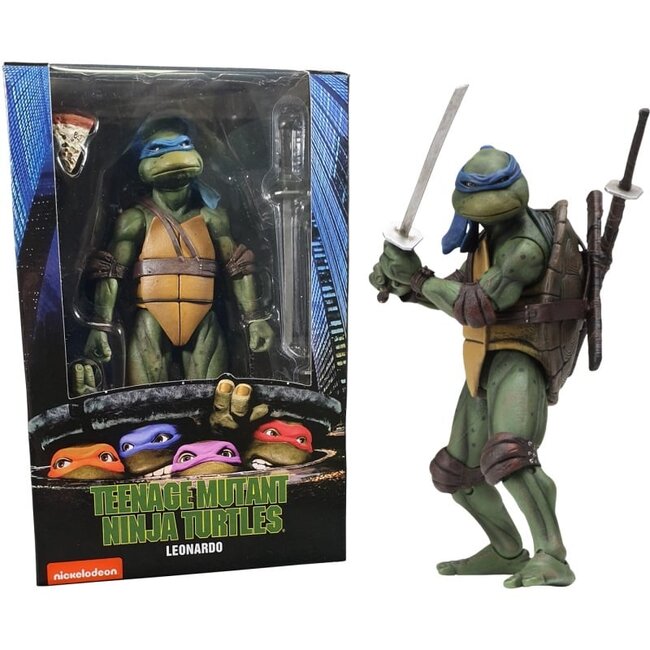 Teenage Mutant Ninja Turtles 1990 Action Figure Set (4)