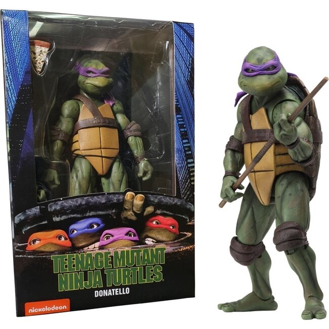Teenage Mutant Ninja Turtles 1990 Action Figure Set (4)