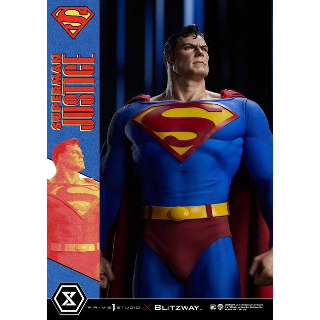 DC Comics Premium Masterline Series Statue 1/4 Superman Justice Comics 57 cm
