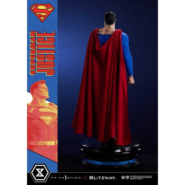 DC Comics Premium Masterline Series Statue 1/4 Superman Justice Comics 57 cm