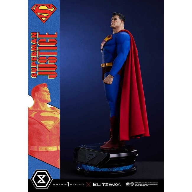 DC Comics Premium Masterline Series Statue 1/4 Superman Justice Comics 57 cm