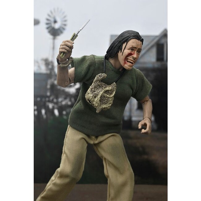 Texas Chainsaw Massacre Bekleidete Actionfigur Der Anhalter 50. Jahrestag 20 cm