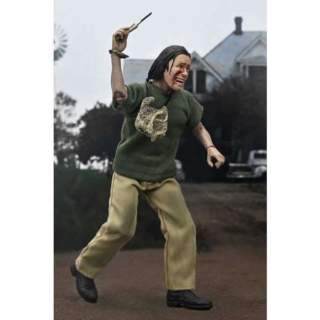 Texas Chainsaw Massacre Clothed Action Figure The Hitchhiker 50th Anniversary 20 cm