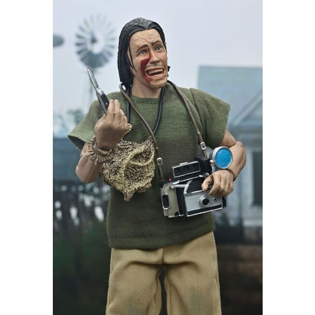 Texas Chainsaw Massacre Bekleidete Actionfigur Der Anhalter 50. Jahrestag 20 cm